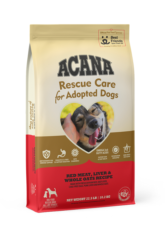 Red Meat, Liver & Whole Oats Recipe, ACANA® Rescue Care for Adopted Dogs